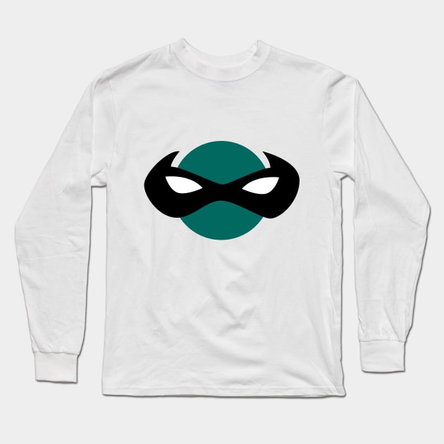 Mask Long Sleeve T-Shirt by Yiinx